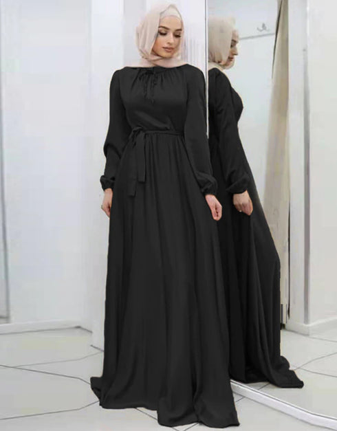 Latest Fashion Belted Dress For Women